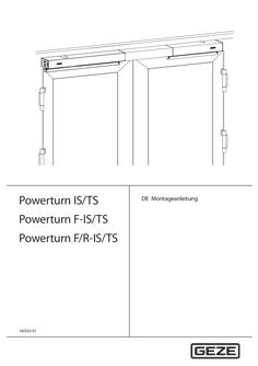 Powerturn IS/TS Powerturn F-IS/TS Powerturn F/R-IS/TS