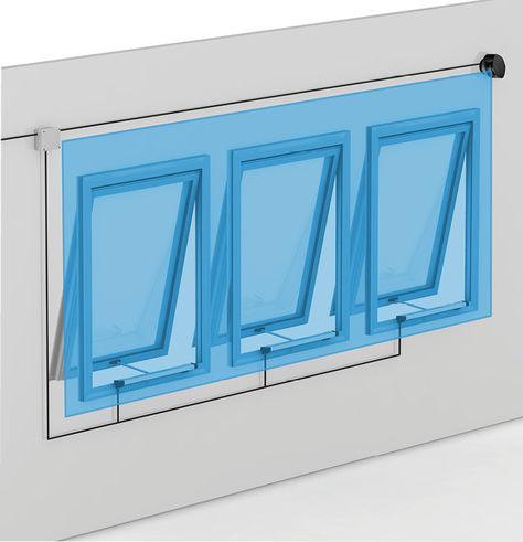 GEZE LZR®- i100 lazer tarayıcılı pencere emniyeti
