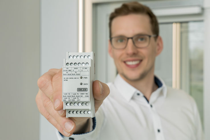 Dr. Dominik Landerer mit GC Lock Control SHEV