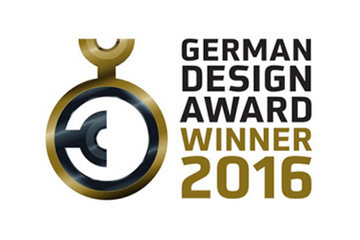Certificate German Design Award 2016 Winner