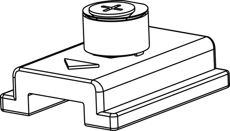 Locking piece F 1200